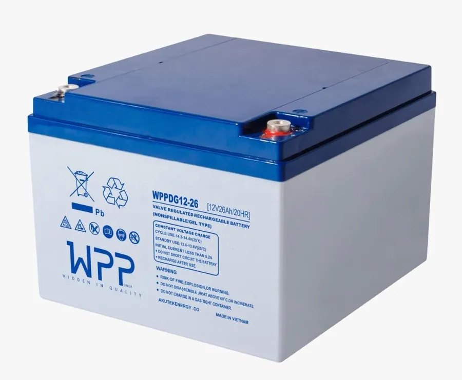 WPPDG12-26 (12V26Ah) Akü