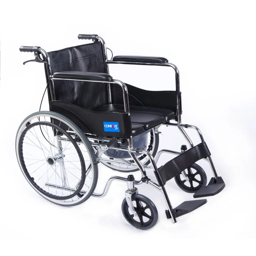 Comfort Plus DM-681 Tuvalet Özellikli Tekerlekli Sandalye
