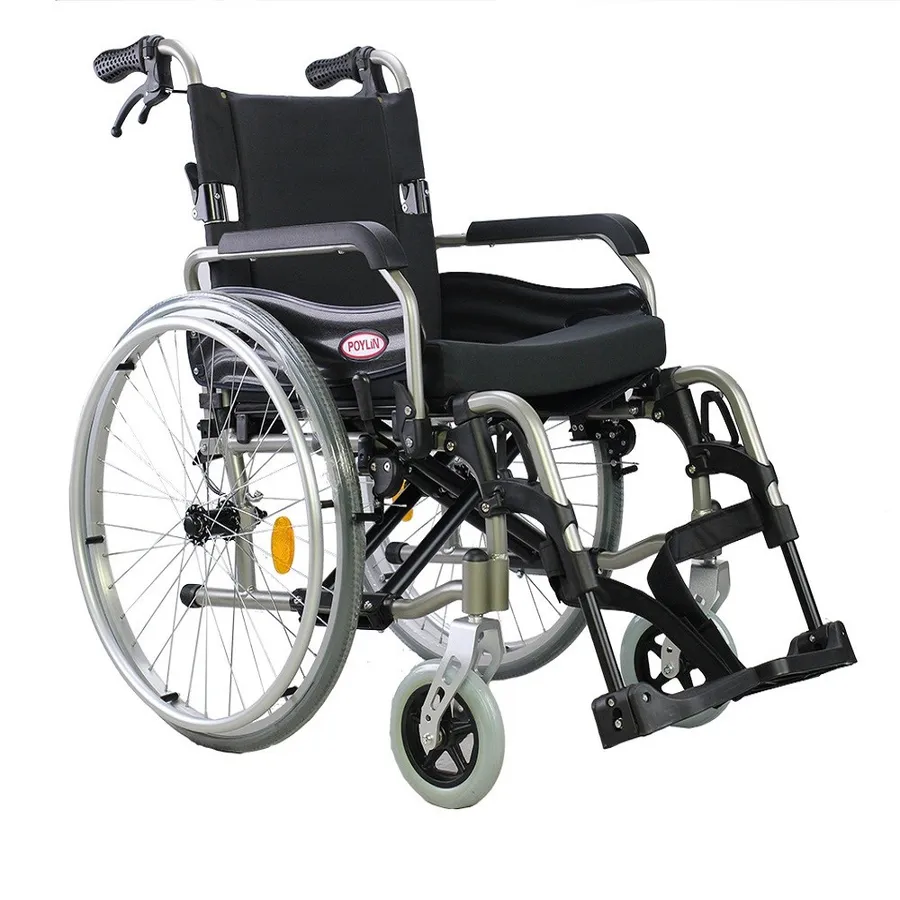Poylin P957 Alüminyum Tekerlekli Sandalye (45 cm)