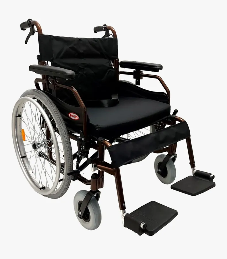 Poylin P967 Alüminyum Tekerlekli Sandalye (55cm)