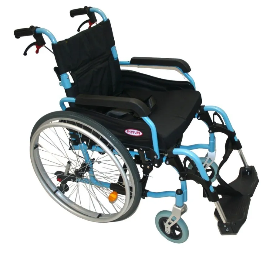 Poylin P957 Alüminyum Tekerlekli Sandalye (42 cm)